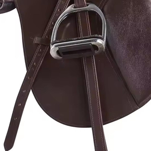 Venta caliente Sillín multiusos Cuero suave y material sintético Sillín de caballo INGLÉS DE LA India Juego de salto Fabricantes - Product Image 6