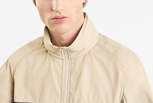 Veste coupe-vent en nylon avec fermeture éclair sur mesure vente en gros hommes/100% veste coupe-vent en nylon vente chaude veste d'été respirante - Product Image 4