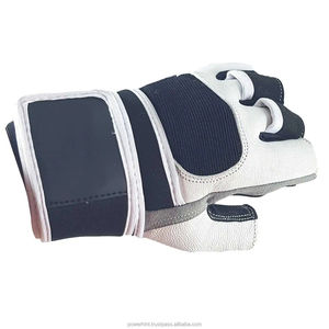 Gants de fitness demi-doigts pour hommes Taille personnalisable pour l'entraînement de musculation Fabriqué au Pakistan 2025 - Product Image 6