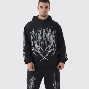 Survêtements pour hommes sublimés sur mesure vêtements de sport vêtements de jogging unisexes vente en gros de survêtements à capuche 100% coton de qualité supérieure costumes de survêtement - Product Image 1