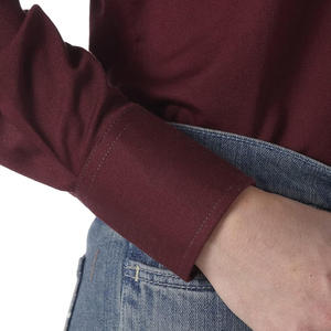 Camisas DE TRABAJO DE uniforme de manga larga para mujer con bordado de impresión de logotipo personalizado para Proveedor de Ropa de negocios de oficina - Product Image 3