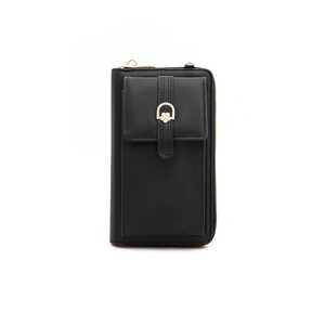 Pochette de sac à chaussures décontractée noire modèle P70793 - Product Image 3