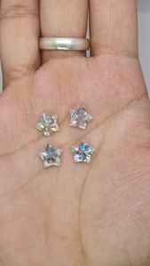 เพชรโมอิสรูปดาว8มม. สำหรับทำเครื่องประดับ - Product Image 4