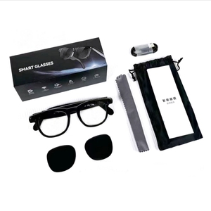 Lunettes Intelligentes avec Caméra HD 8MP, Double Objectif 32 Go, Traduction IA, Transfert Wi-Fi, Contrôle par Application, Contrôle Tactile, Lecteur de Musique, Appel Téléphonique - Product Image 1