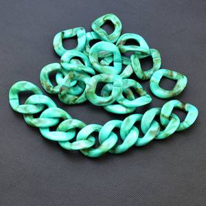 โซ่เชื่อมต่อตกแต่งผนังด้วยเรซิ่นอีพ็อกซี่สำหรับผนังโดดเด่น  งานศิลปะเรซิ่นติดผนังสำหรับตกแต่งภายในที่หรูหราและทันสมัย - Product Image 5