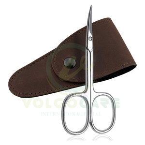 Tijeras profesionales para uñas de acero inoxidable de alto carbono al por mayor 2025, tijeras de Manicura en estilo único - Product Image 1