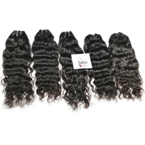 Onda Regular 100% Raw Virgin Original Precio al por mayor Paquete natural Clip Extensiones de cabello humano vietnamita Raw indio para la venta - Product Image 3