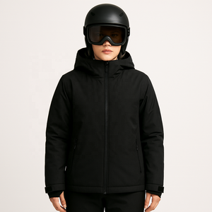 Conjunto de Chaqueta y Pantalones de Esquí para Hombre, Impermeable, Cortavientos, Transpirable, de Secado Rápido, con Forro Polar, Relleno de Lana Tex, con Capucha, 2 Piezas, para Snowboard - Product Image 2