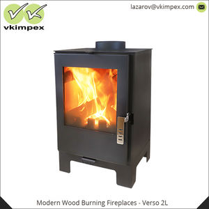 47 kg Weight and 5 kw Nominal Heat Efficiency Freestanding <b>Wood</b> Burning <b>Fireplaces</b> 390x390x670 mm from Trusted Exporter - Product Image 3