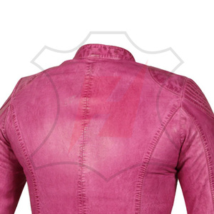 Chaqueta de Cuero Genuino para Mujer, Diseña Tu Propia Chaqueta de Cuero para Mujer a un Precio Razonable, Chaqueta de Cuero para Mujer - Product Image 5