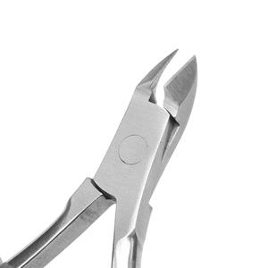 Precio al por mayor chapado en oro, grado quirúrgico, acero inoxidable sólido, herramientas de manicura y pedicura, empujadores de uñas, pinzas para cutículas - Product Image 2