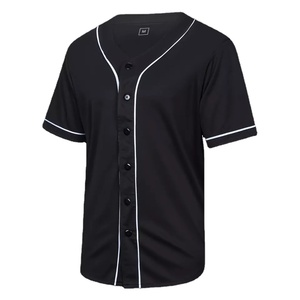 Nouvelle tenue de baseball personnalisée pour hommes, uniforme de baseball à boutons, design décontracté et service OEM sur mesure. - Product Image 1