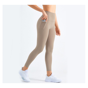 Women's High Waist <b>Butt</b> <b>Lift</b> <b>Leggings</b> Ribbed Seamless Scrunch Yoga Compression Pants for Gym Fitness Clothing - Product Image 2