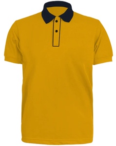 เสื้อโปโลผ้าฝ้าย50% โพลีเอสเตอร์ของผู้ชายเสื้อสไตล์ลำลองดีไซน์ขนาด220แกรมปรับแต่งโลโก้คุณภาพสูง - Product Image 6