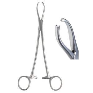 Littlewood Tissue Forceps Moynihan 19cm 2x3 Teeth Surgical Grasping <b>Clamps</b> Stainless Steel Instruments - Product Image 1