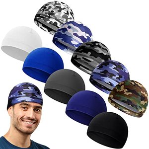 Gorros <span class=keywords><strong>de</strong></span> camuflaje transpirables para soldadura, forro para casco, gorro <span class=keywords><strong>de</strong></span> ciclismo que absorbe el sudor, pañuelo para la cabeza - Product Image 2
