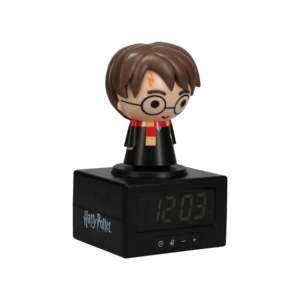 Reloj Despertador LED Moderno con Diseño de Harry Potter, Cubo Creativo Luminova de Plástico, Mecanismo Antiguo para Escritorio, con Radio - Product Image 3