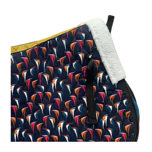 CLOVELIS IMPEX - Coussinets de selle matelassés pour l'équitation sportive - Emballage personnalisé - Utilisation équestre régulière - Product Image 2