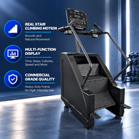 Escaladeur de fitness BN Factory Supply à résistance réglable avec suivi des données d'entraînement en temps réel pour la maison et les salles de sport commerciales