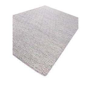 Alfombras Abrash ADWV-13047 de Tejido Plano con Patrón Geométrico en Lana y Viscosa, Color Rosa y Morado, para Uso Doméstico - Product Image 2