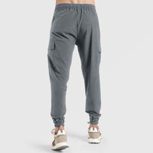 กางเกงจ็อกเกอร์ลำลอง Third Joggers ผ้าฝ้ายผสมสแปนเด็กซ์ 100% เอวสูง สีเทาเข้ม ไซส์ XL ถึง 6XL กันน้ำ สีสันสดใส ทรงตรง เหมาะสำหรับฤดูใบไม้ผลิ - Product Image 3