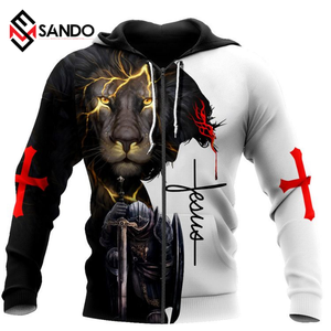 เสื้อฮู้ดพิมพ์ลายโพลีเอสเตอร์3D แบบระเหิด,เสื้อฮู้ดสำหรับผู้ชายพิมพ์ลายโลโก้แบบกำหนดเองได้ - Product Image 5