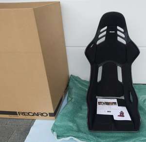 Siège sport RECARO PODIUM CF en fibre de carbone noire avec kit de garnitures L PAD côté gauche et droit NEUF - Product Image 6