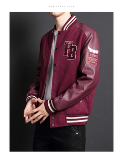 Chaqueta Letterman totalmente personalizada para hombre, venta en línea, colección de invierno, ropa informal, chaqueta Letterman para hombre - Product Image 3