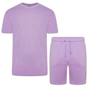 Nueva alta calidad transpirable cómodo precio barato hombres camisetas y pantalones cortos conjuntos TopOne personalizado más tamaño camiseta pantalones cortos conjuntos - Product Image 1