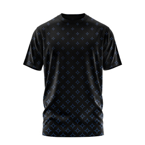 เสื้อยืดกีฬาโพลีเอสเตอร์พิมพ์ลายแบบซับลิเมชั่น เป็นมิตรกับสิ่งแวดล้อม แห้งเร็ว ระบายอากาศได้ดี ทรงโอเวอร์ไซส์ ผลิตโดย OEM ผู้ผลิตจากเวียดนาม - Product Image 4