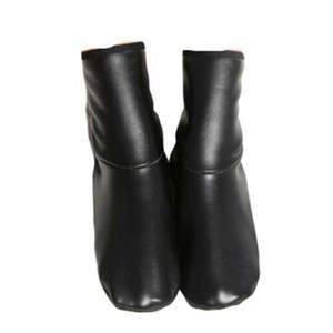 Chaussettes en cuir véritable, design personnalisé, antibactériennes, confortables, douces, chaussettes de qualité supérieure pour hommes, chaussures habillées et décontractées - Product Image 1