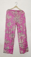Conjunto de pijamas de algodón 100% hechos a mano indios, pijamas con estampado Floral, conjunto de ropa de salón, traje de noche cómodo para damas de honor, tallas de hasta 5XL