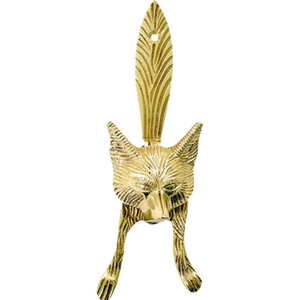 Aldaba de puerta de latón fundido con diseño de raqueta de alta calidad, estilo Vintage, superventas para casas, hoteles, villas, venta al por mayor, timbre de puerta - Product Image 4