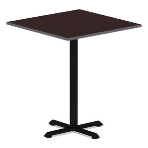 Plateau de table réversible en stratifié Alera ALETTSQ36CM 35,38 po. X 35,38 pouces Cerisier/Mahogany carré moyen pour bureau et cuisine - Product Image 1