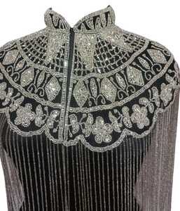 เสื้อคลุมประดับด้วยลูกปัดและเลื่อมประดับด้วยลูกปัดสายที่แขวนอยู่ที่คอเสื้อผ้าเทศกาลสวยงาม - Product Image 4