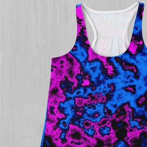 เสื้อกล้ามผู้หญิงแขนกุดพิมพ์ลายซับลิเมชันใหม่สำหรับออกกำลังกายฟิตเนสกีฬา - Product Image 6