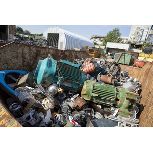 เศษมอเตอร์ไฟฟ้ามอเตอร์ที่ใช้แล้วขดลวดเศษมอเตอร์ทองแดงและปลอกเหล็กพร้อมสำหรับการรีไซเคิล - Product Image 4