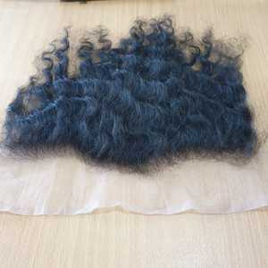 Orden a granel en línea Frontal 13x4 para encaje Marrón claro Pelucas de cabello humano de encaje Enredado Grado libre Virgen Remy Hair Good End Long - Product Image 5