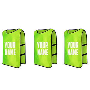 Baberos de malla de entrenamiento transpirables de poliéster 100% de alta visibilidad de Pakistán Babero de malla de entrenamiento ligero Baberos de malla de entrenamiento de secado rápido - Product Image 1