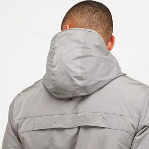Sudadera con capucha de poliéster para hombre, ropa deportiva con cremallera completa, impermeable, 100% - Product Image 6