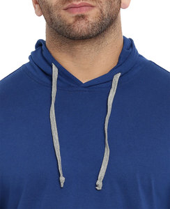 Été manches longues avec capuche Chemises Streetwear personnalisées 220Gsm O-neck Oversize Cotton T-shirt Printed Unisex Breathable T-shirt - Product Image 2