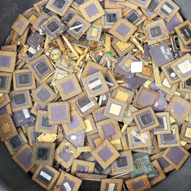 High Yield Accessories CPU Processor Scrap for Gold Recovery Ceramic CPUs HMS Grade Low Price Bulk Supply