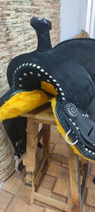 อานม้าหนังอาร์เจนตินาแบบตะวันตกที่สวยงาม - Product Image 2