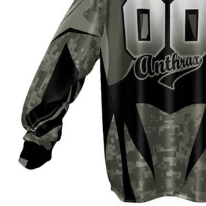 Paintball <b>Padded</b> Jersey And <b>Shirts</b> Custom Men Paintball Jersey Top Grade Customized Fully Sublimation Paintball Jersey - Product Image 5