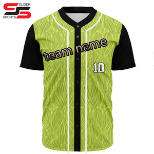 Blank Baseball Jersey Digital Printed Mesh Breathable Fashion Baseball Shirt Stitched Logo Name Custom Baseball Jersey - Product Image 5