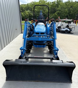 Tracteur compact multifonctionnel LS MT225HE 4x4 avec pelle frontale et pelle arrière à vendre - Product Image 1