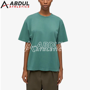 Camiseta Holgada de Algodón para Mujer, Tela Suave, Estilo Casual, Ajuste Holgado, Moda Veraniega, Camiseta Holgada para Mujer - Product Image 2