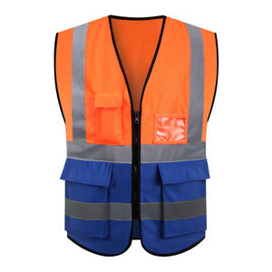 Chalecos de Seguridad Reflectantes con Diseño y Color Personalizados, Alta Visibilidad, Uniformes de Seguridad Personalizables, Chalecos de Construcción - Product Image 6
