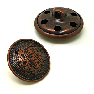 Durable Alloy Custom Jean <b>Buttons</b> with Engraved Logo for Denim Jackets and Trousers Wholesale - Product Image 3