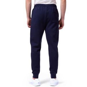 Pantalon d'automne pour homme 100% coton, pantalon décontracté tendance, couleur unie, respirant, ample, droit, molleton, cordon de serrage, style urbain - Product Image 2